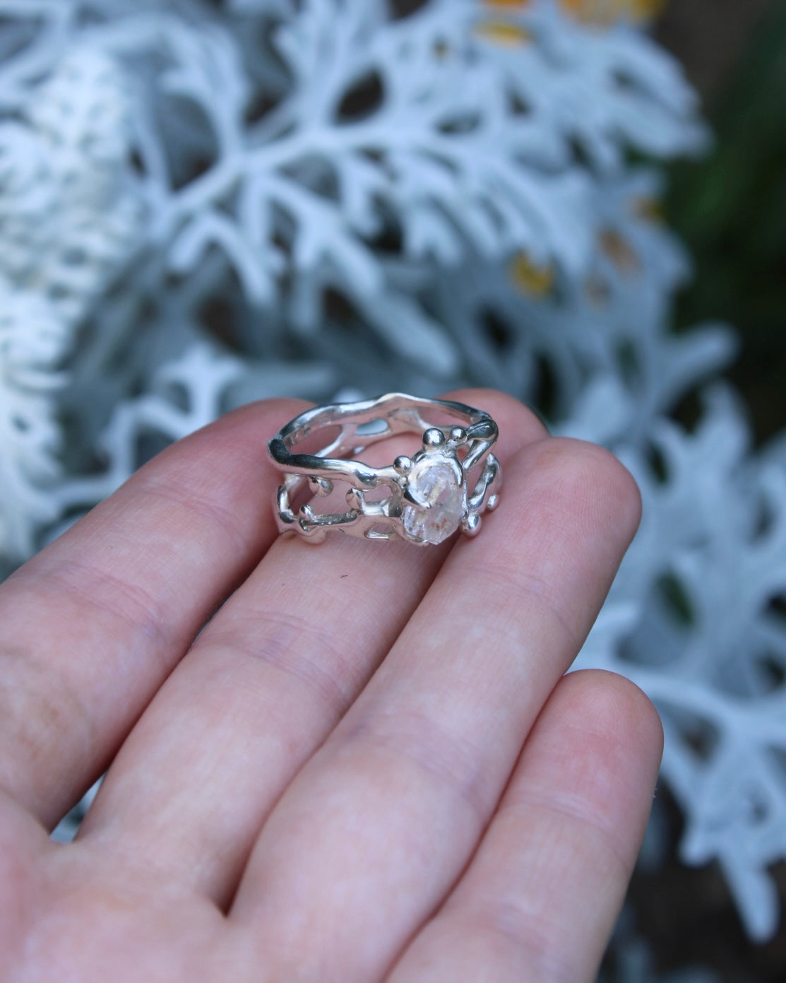 LAAVA 925 Ezüst Gyűrű Topáz méret: 55,5