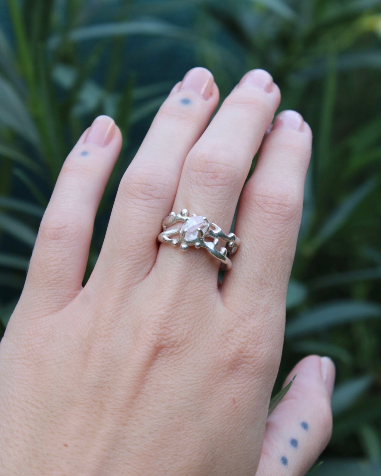 LAAVA 925 Ezüst Gyűrű Topáz méret: 55,5