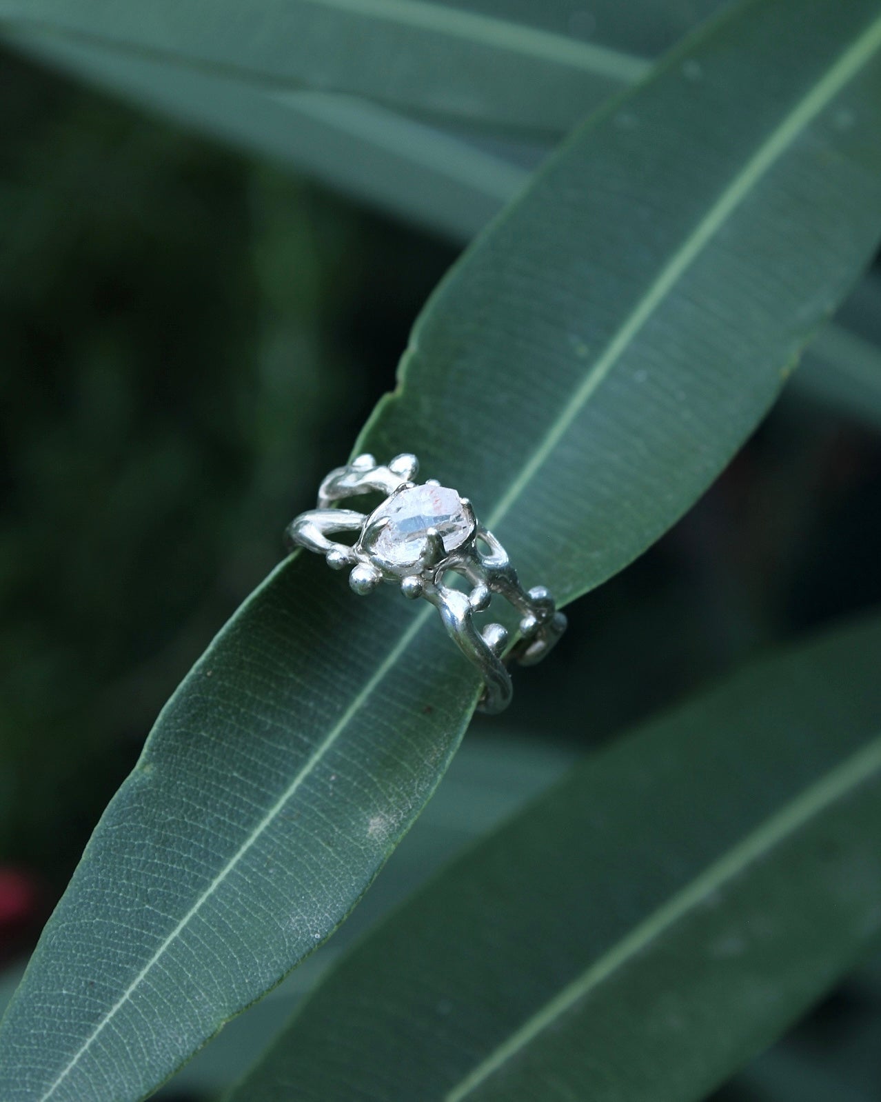 LAAVA 925 Ezüst Gyűrű Topáz méret: 55,5