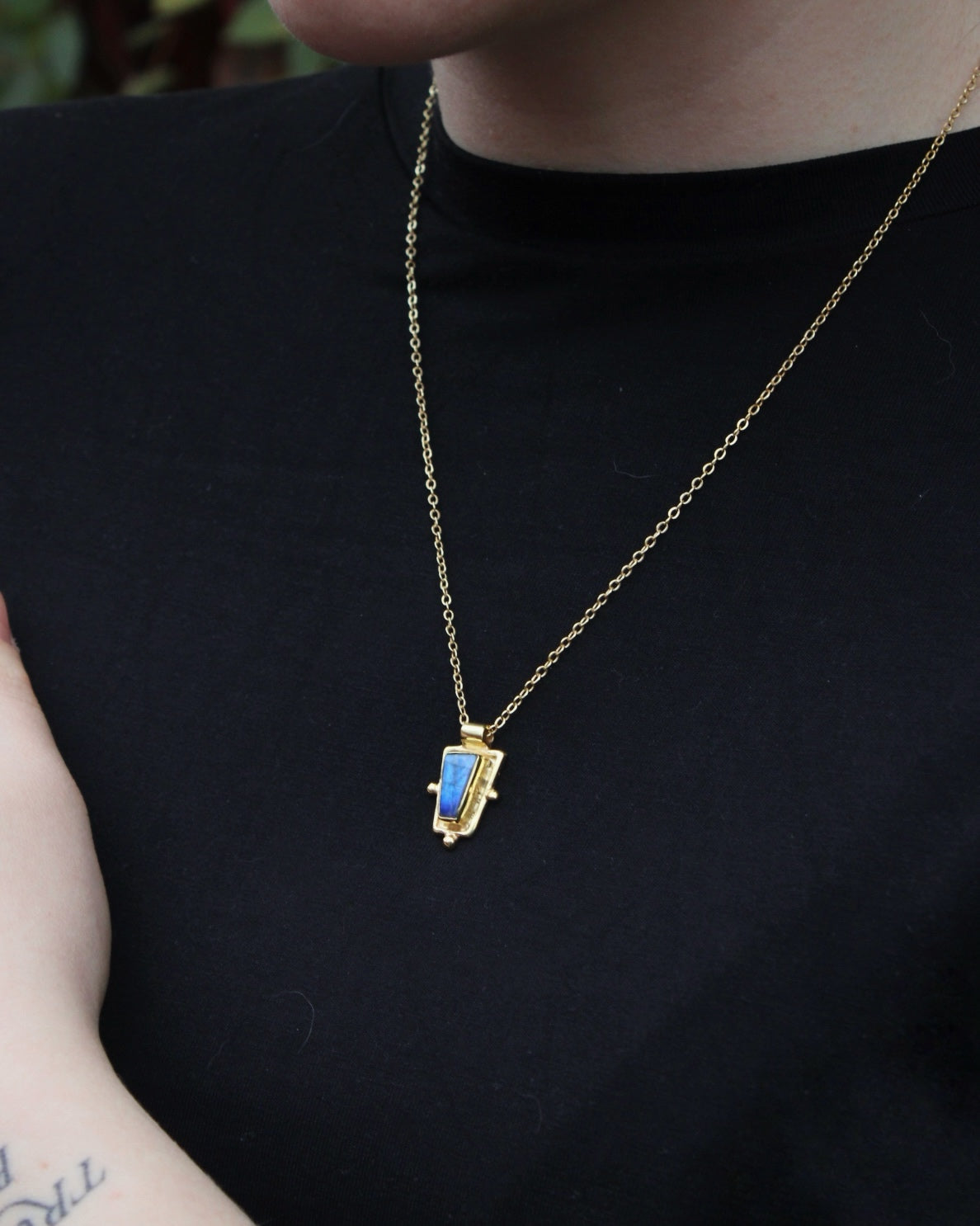 ANNA Medál Labradorit