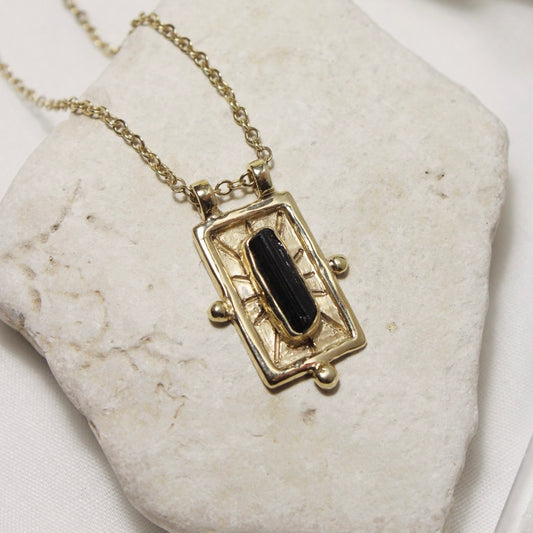 CIELLE Medál Fekete Turmalin