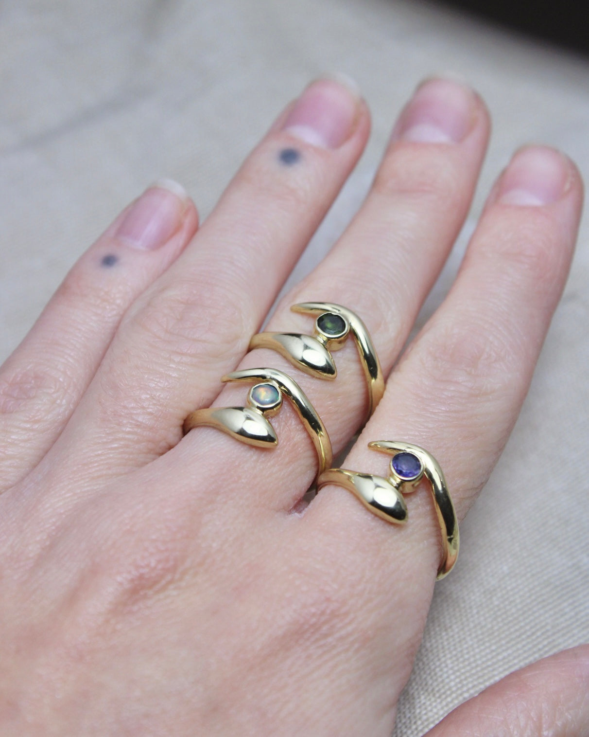 NAGA Gyűrű Nemesopál