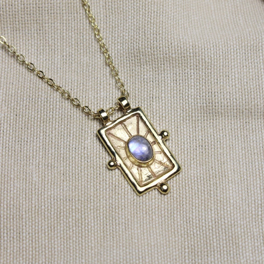 CIELLE Medál Szivárvány Holdkő