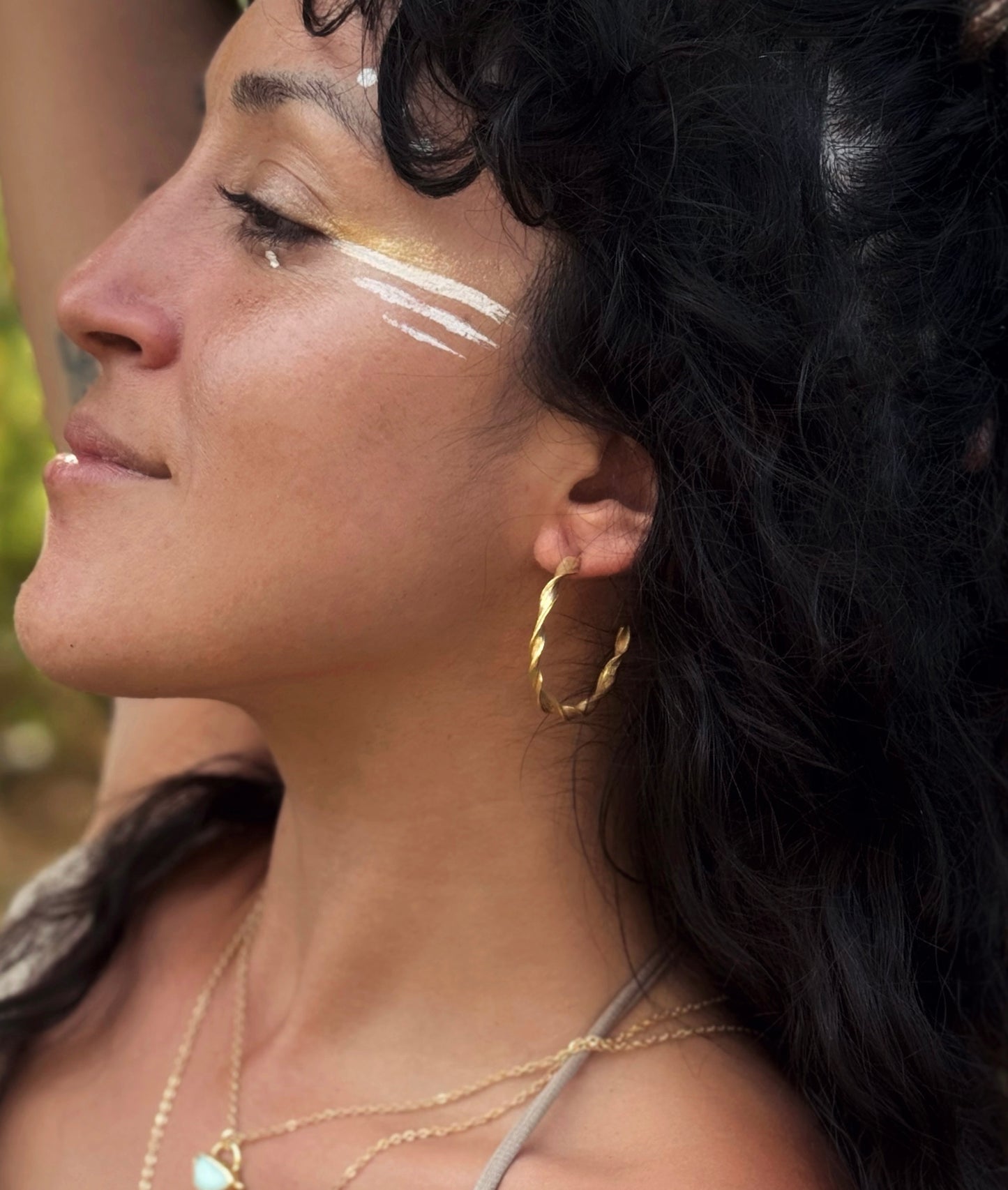 SPIRAL – Mitsuro Hikime fülbevaló - Nagy